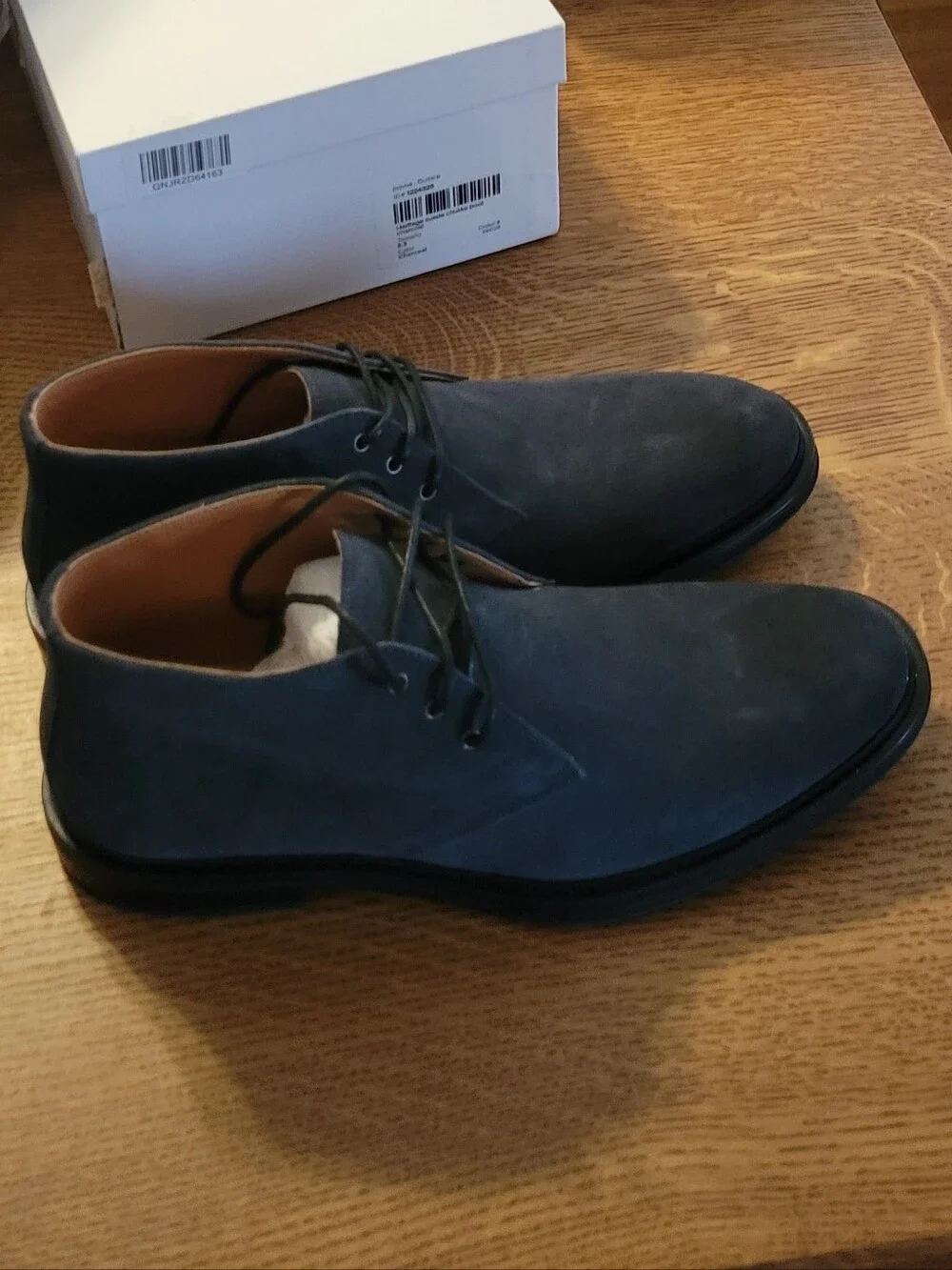 Quince Heritage Suede Chukka Boot - Charcoal